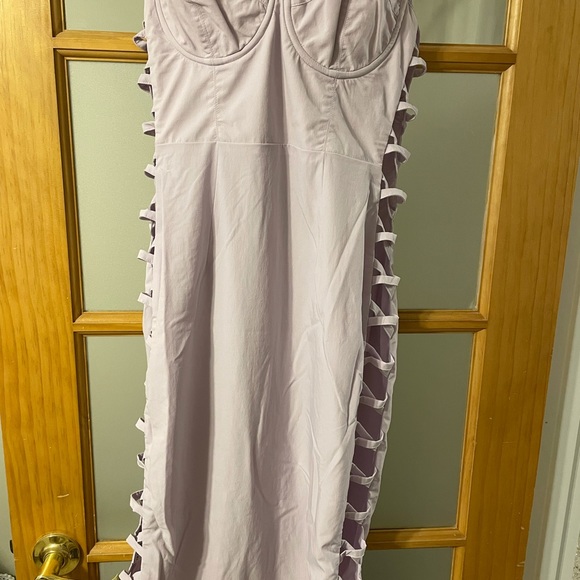 House of CB Lilac Saskia Dress - Picture 9 of 9